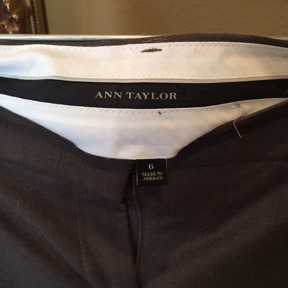 Ann Taylor chocolate brown pants - Picture 3 of 4